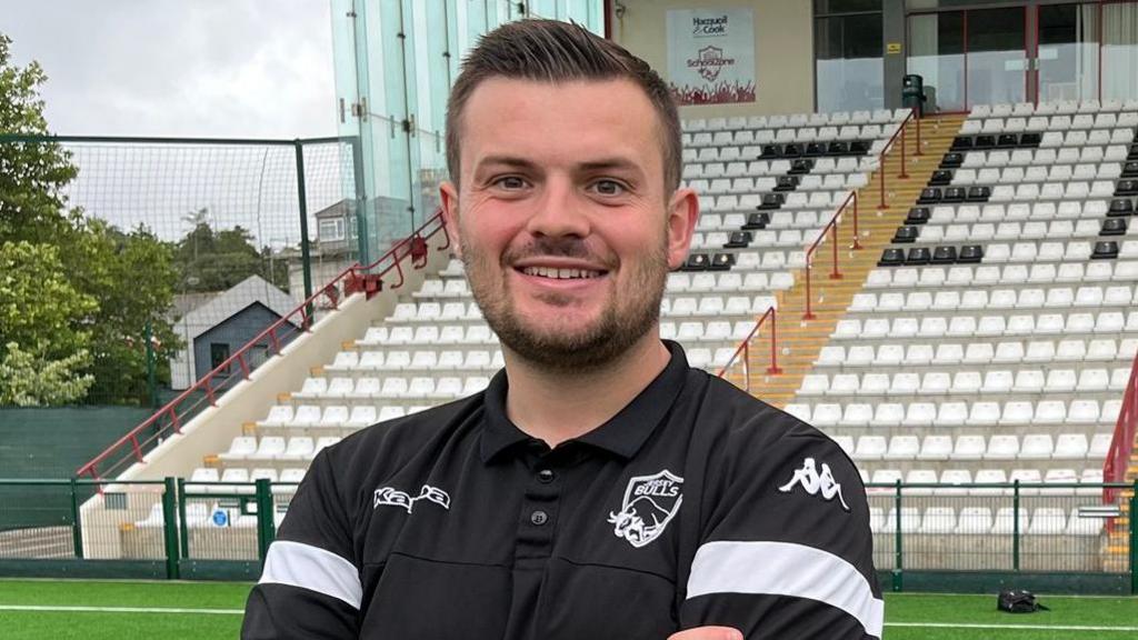 Elliot Powell smiles for the camera