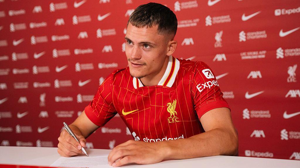 Florian Wirtz signing for Liverpool