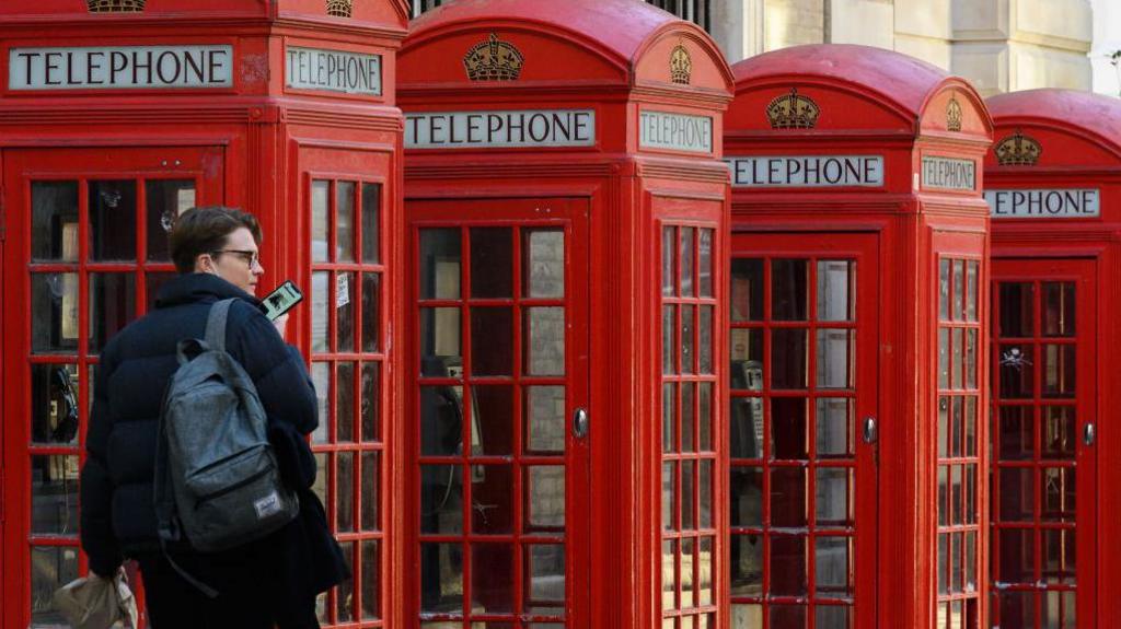 red phone boxes