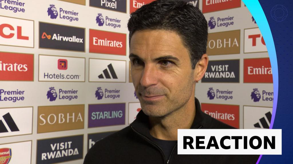 Quality of Martinelli finish 'unbelievable' - Arteta