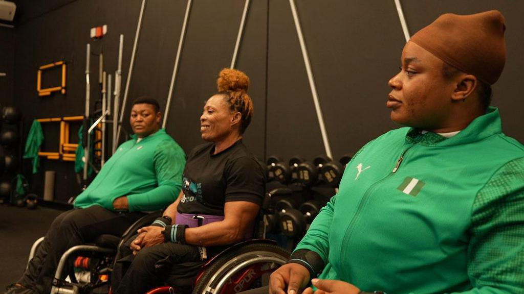 Team Nigeria athletes