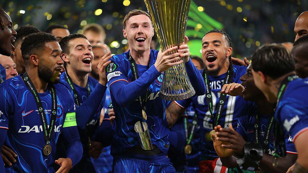Chelsea lift Conference League trophy