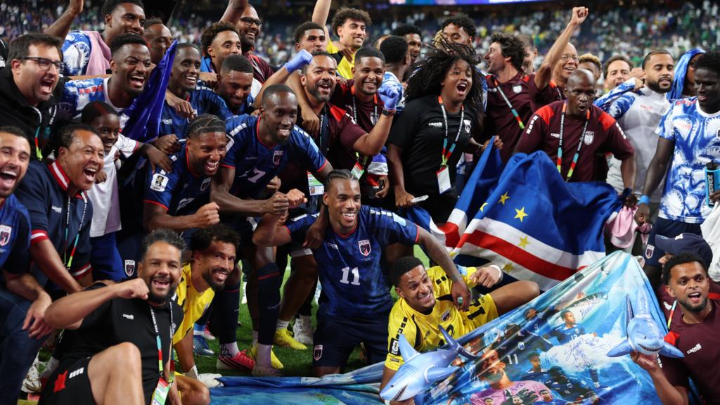 Cape Verde celebrate