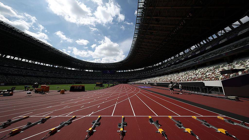 Tokyo's National Stadium.