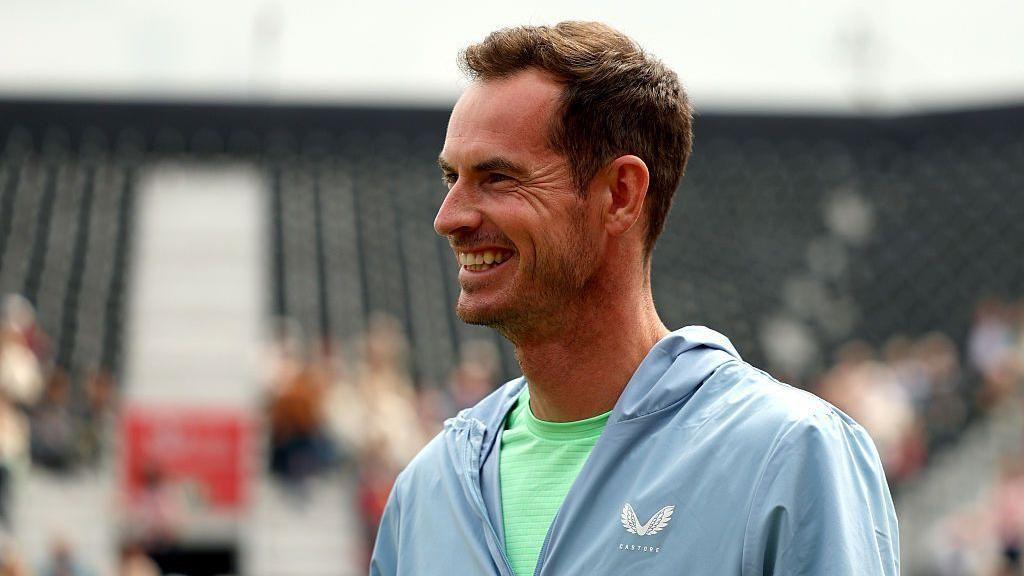 Andy Murray smiling