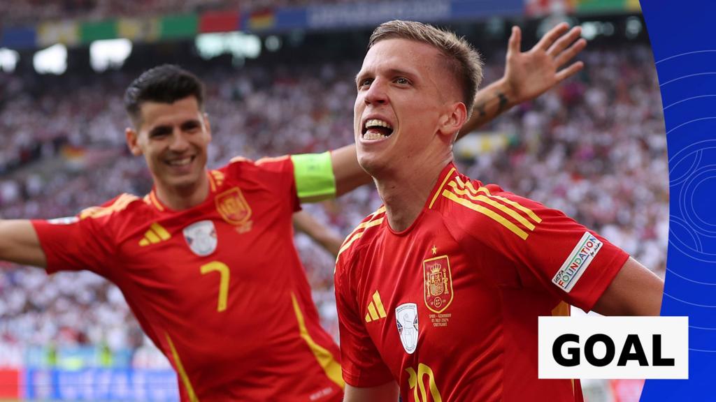 Olmo strikes to puts Spain ahead against Germany 