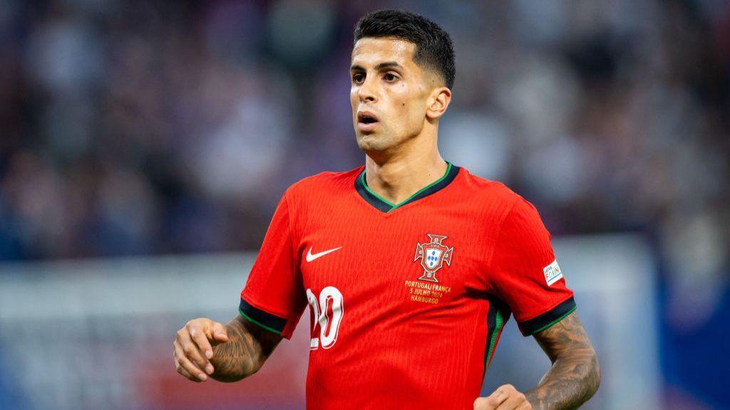 Joao Cancelo in action for Portugal at Euro 2024