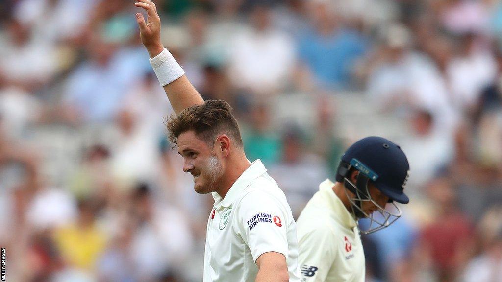 Mark Adair took six England wickets in 2019 and he will spearhead Ireland's attack at Lord's this week