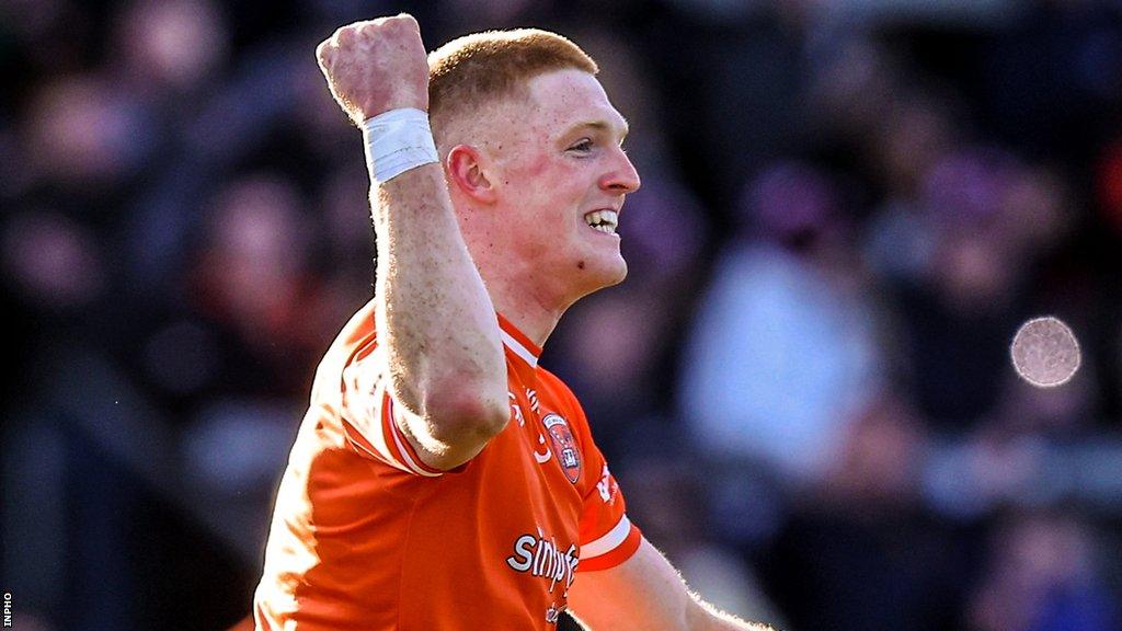 Ciaran Mackin scored Armagh's second goal against Meath