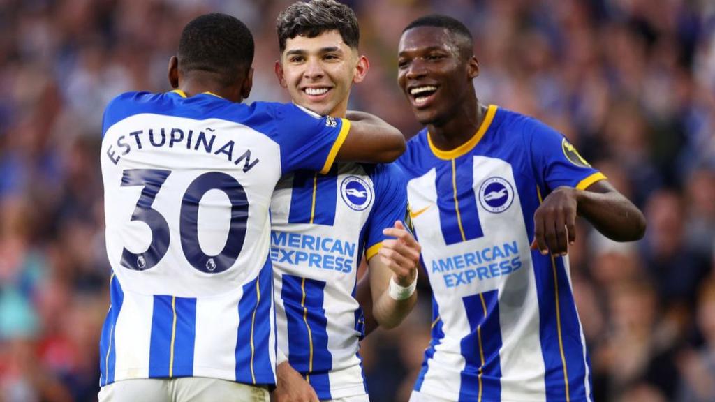 Brighton celebrate