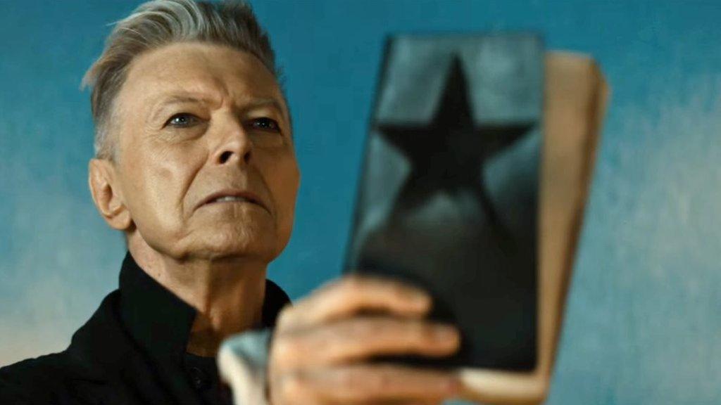 David Bowie in the video for Blackstar