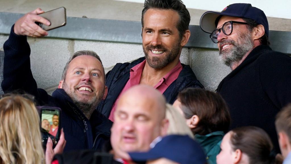 Ryan Reynolds and Hugh Jackman