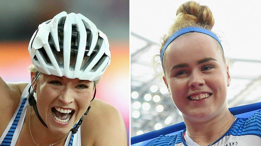 Sammi Kinghorn and Maria Lyle