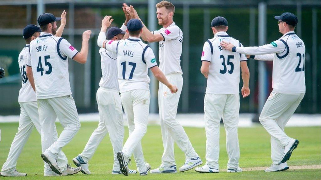 Oliver Hannon-Dalby had never previously got more than seven wickets in a first-class match