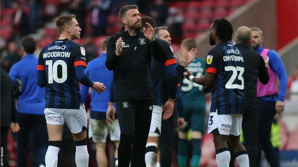 Luton boss Rob Edwards achieved promotion from League Two with Forest Green last season but lasted less than three months in charge at Watford being joining the Hatters