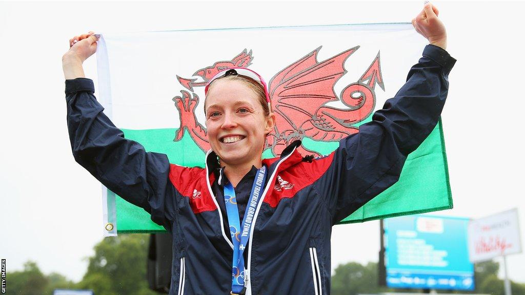 Non Stanford was crowned triathlon world champion in 2013