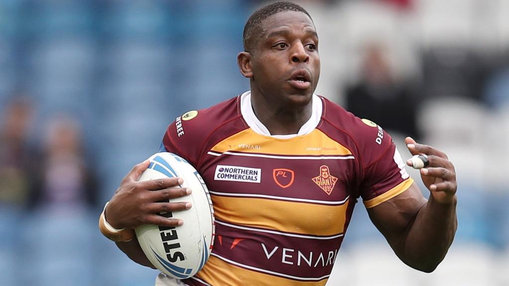 Jermaine McGillvary of Huddersfield Giants