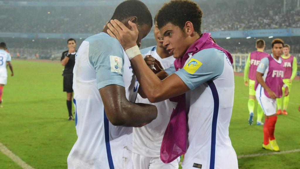 England celebrate