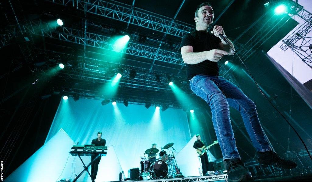 Future Islands frontman Samuel T Herring