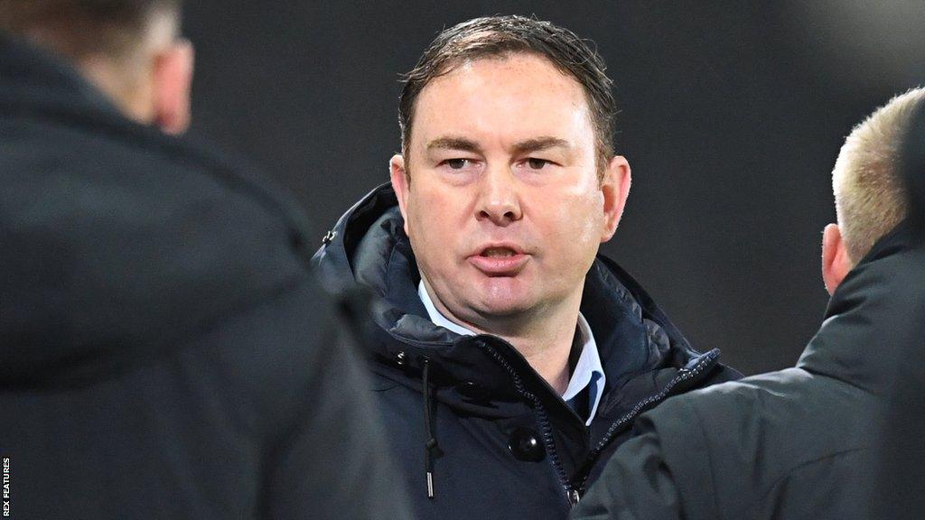 Derek Adams is in his second spell as manager of Morecambe, having returned to the club earlier in 2022