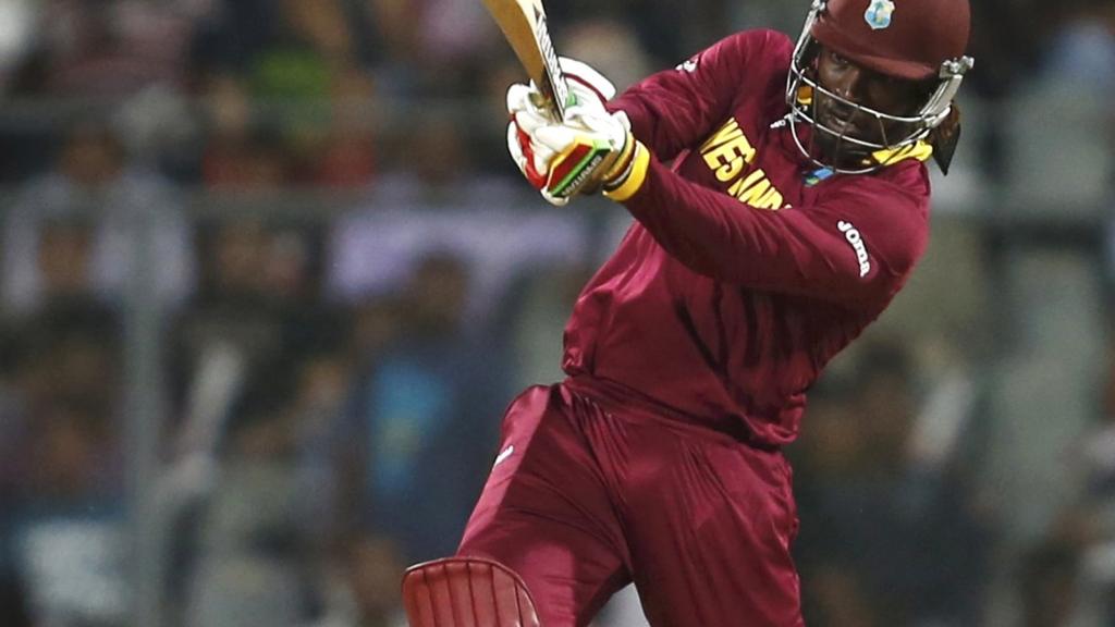 HERO: West Indies batsman Chris Gayle