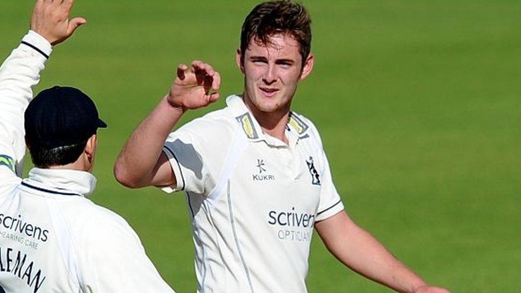 Warwickshire youngster Mark Adair