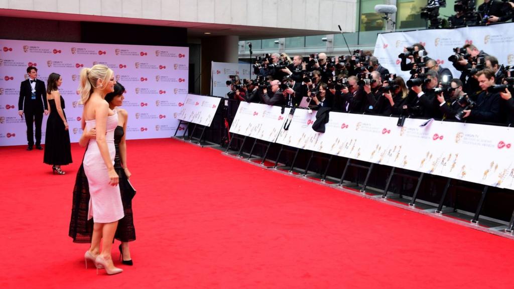 Bafta TV Awards red carpet