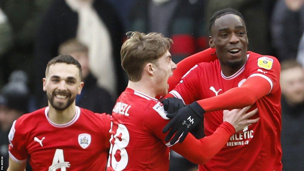 Devante Cole scores for Barnsley