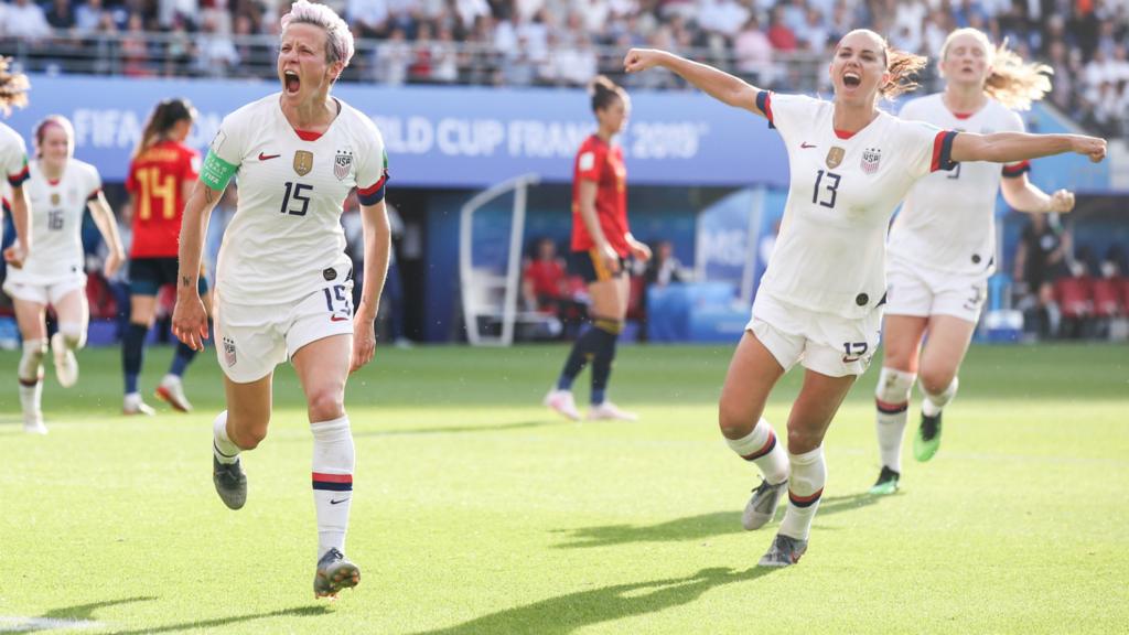 Megan Rapinoe of USA