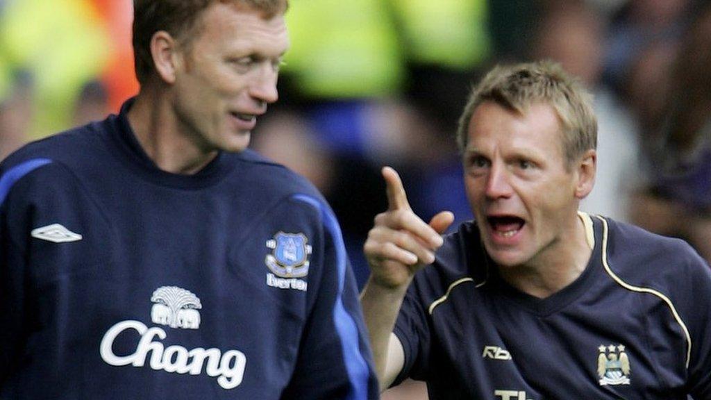 David Moyes and Stuart Pearce