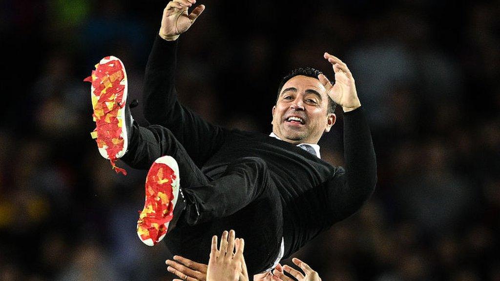 Barcelona manager Xavi