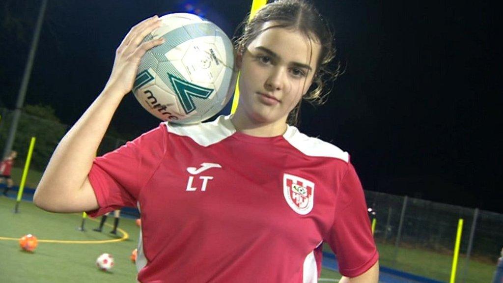 Liv from Horncastle Town FC girls under 15s