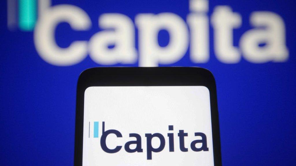 A stock image of the Capita logo