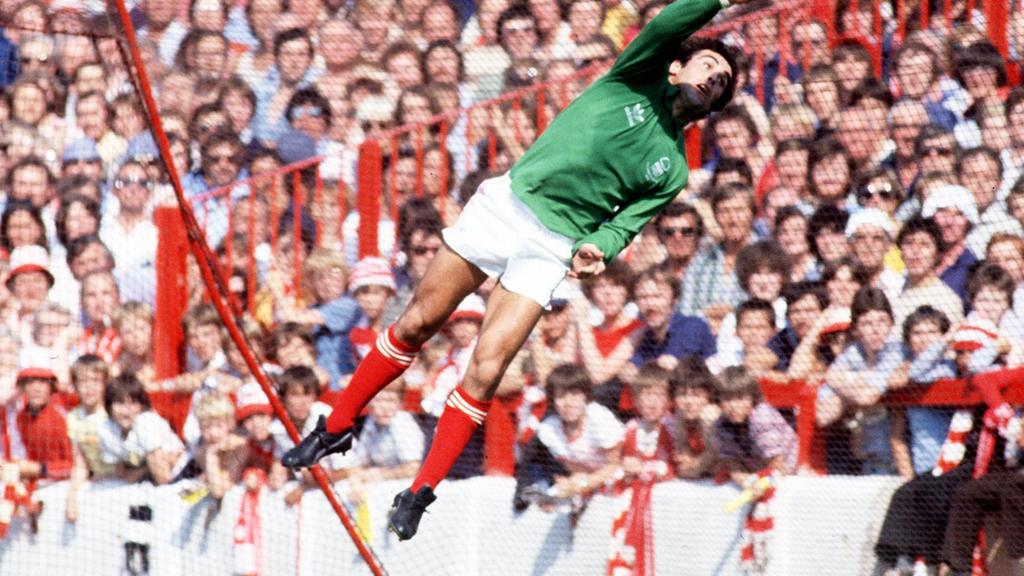 Nottingham Forest's Peter Shilton HERO