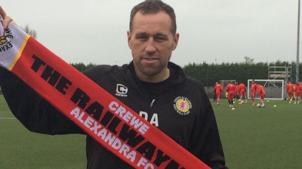 New Crewe Alexandra manager David Artell