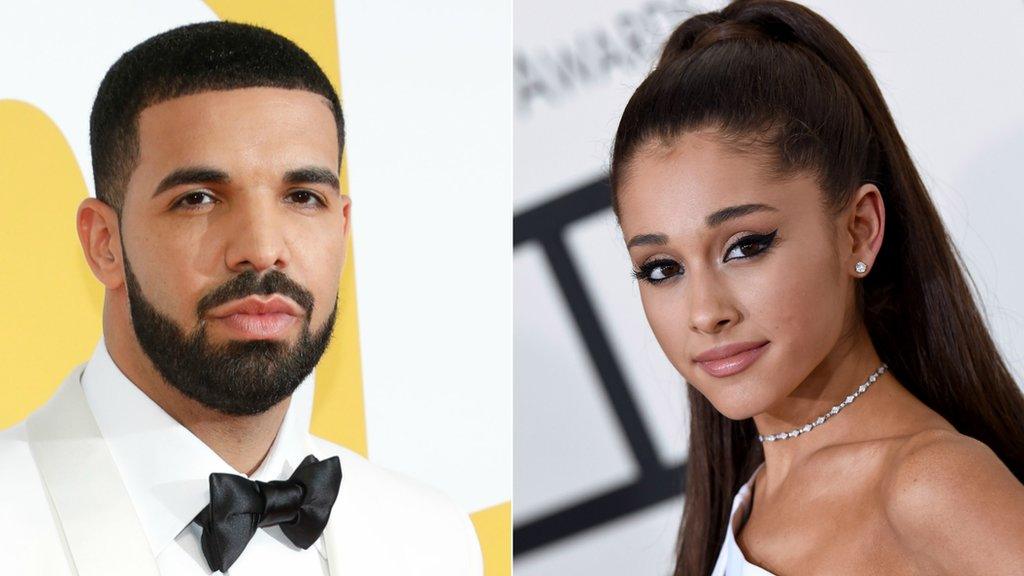 Drake and Ariana Grande