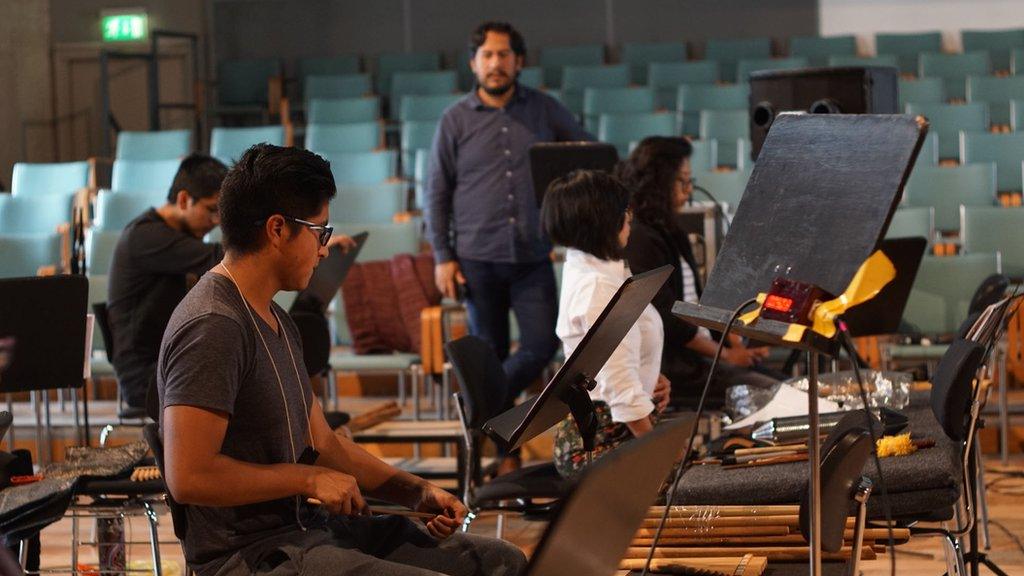 Carlos Gutierrez, the orchestra's artistic director