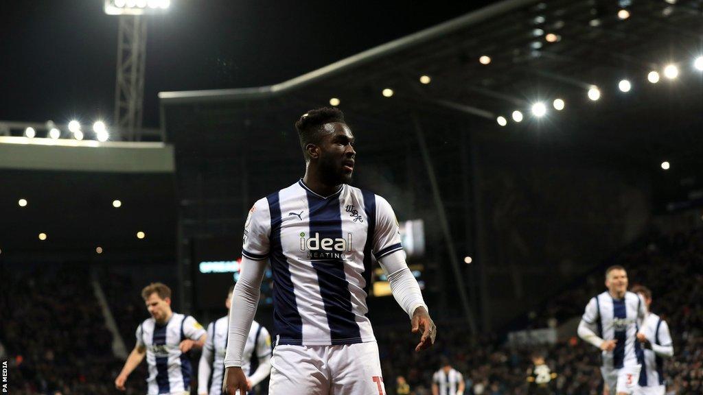 Daryl Dike has now scored six goals, making him the Baggies' leading league scorer this season