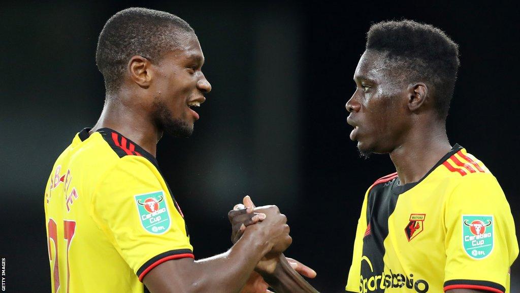 Christian Kabasele and Ismaila Sarr