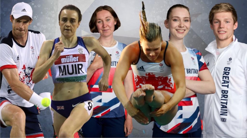 Andy Murray, Laura Muir, Katie Archibald, Grace Reid, Seonaid McIntosh, Duncan Scott