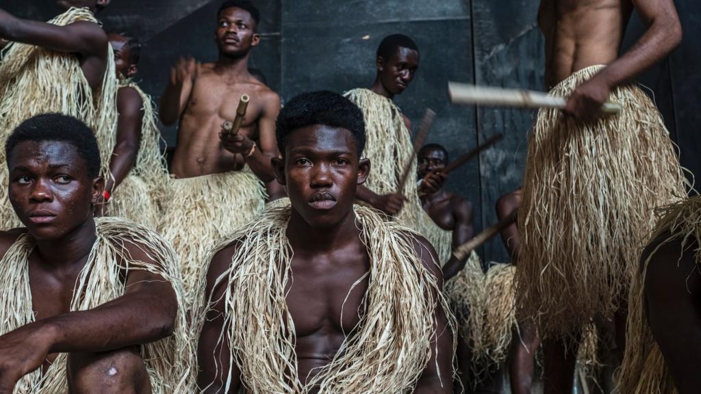 Traditional Congo performers