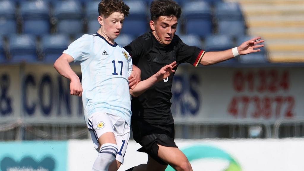 Scotland U17 player Dylan Lobban