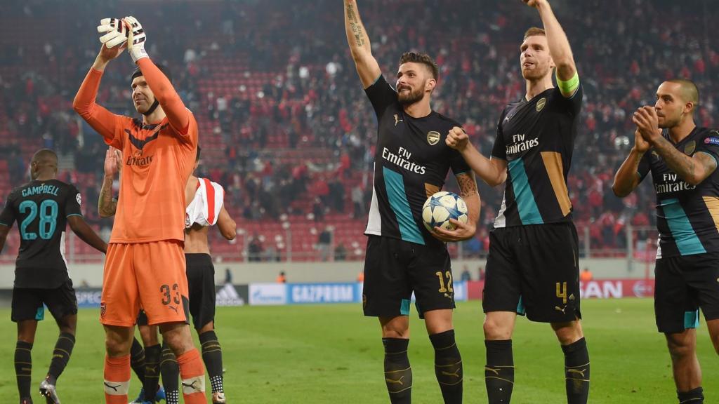 Arsenal celebrate