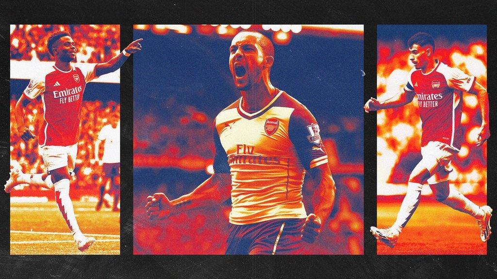 Theo Walcott column on Arsenal wingers Bukayo Saka and Gabriel Martinelli