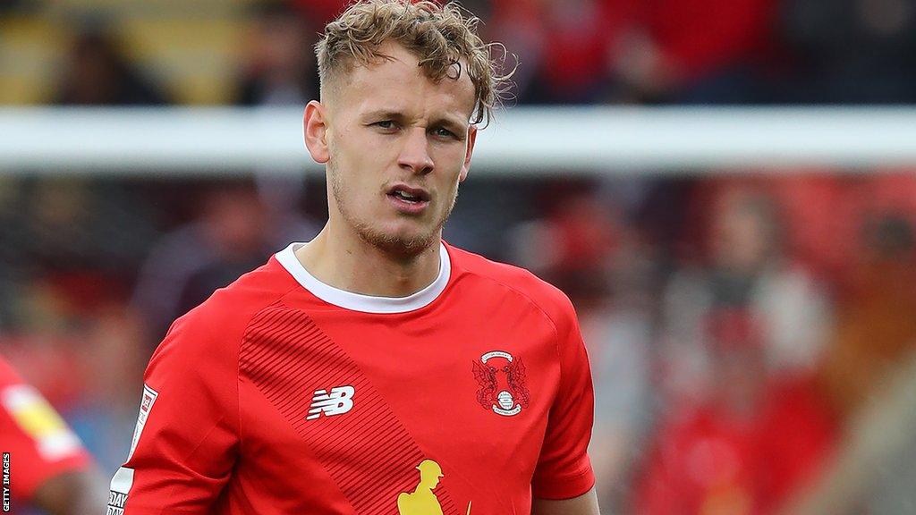 Ethan Coleman in action for Leyton Orient