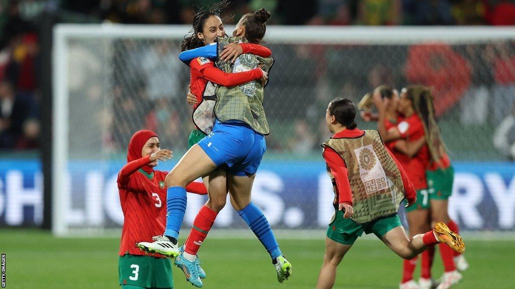 Morocco celebrate