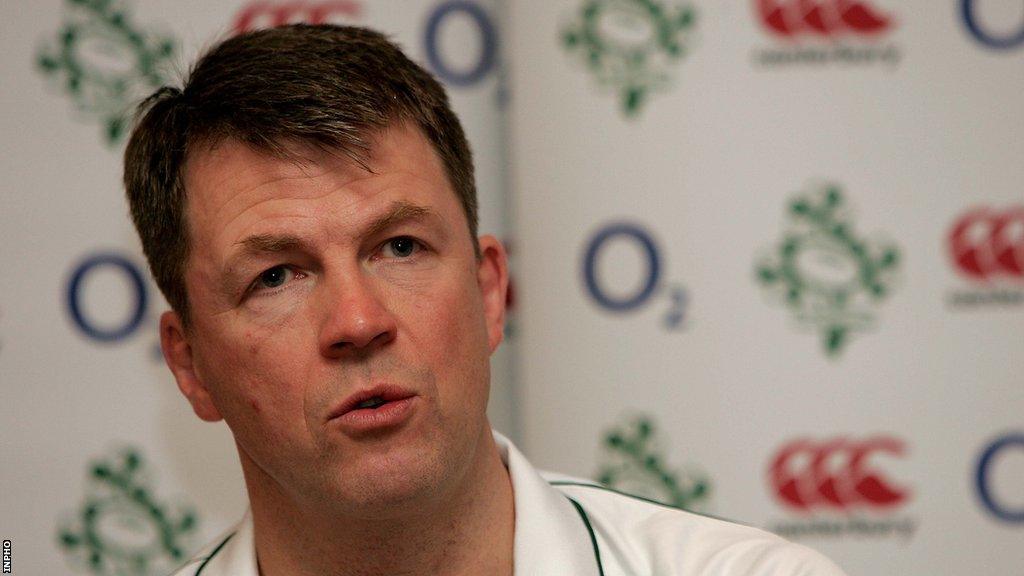 Hugh McCaughey will start his new role with Ulster next Wednesday