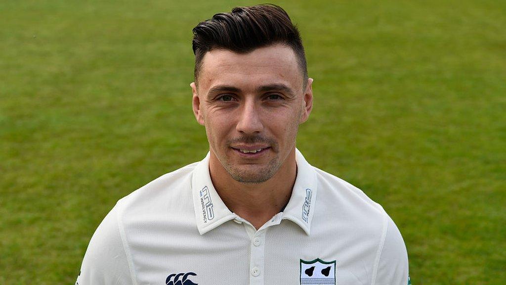 Worcestershire fast bowler Chris Russell