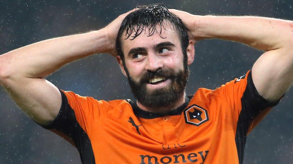 Former Wolves midfielder Jack Price smiles