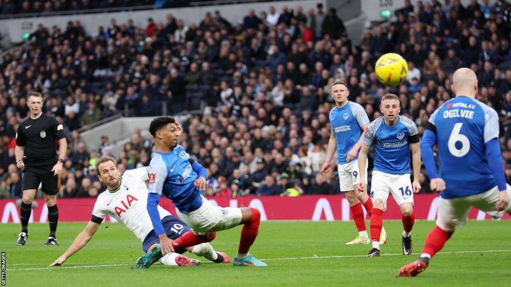 Harry Kane has scored six goals in his past four FA Cup home games for Tottenham